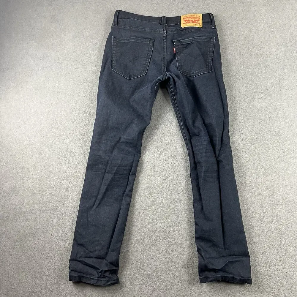Levis 511 Jeans Mens 30X30 Blue Slim Straight Leg Dsrk Wash Classiccore Casual
